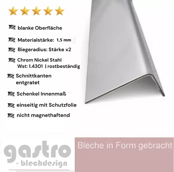 Edelstahl Winkelprofil_Kantenschutz